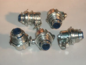 CONECTOR DE CABLE THOMAS BETTS 2492 1/2" MC/ALS TITE MORDE - LOTE DE 5 - Imagen 1 de 2