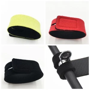 Fishing Rod Casting Spinning Fastener Holder Wrap Elastic Tie Straps Belt 6Pcs - Picture 1 of 11