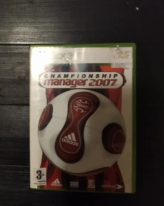 Championship Manager 2007 (microsoft xbox 360) - Picture 1 of 2