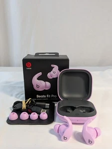 Beats By Dr. Dre Fit Pro Stone Purple Noise Cancelling True Wireless Earbuds - Photo 1 sur 12