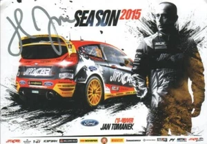 Martin Prokop & Jan Tomanek Autographed 2015 Race Car Photo - Picture 1 of 1