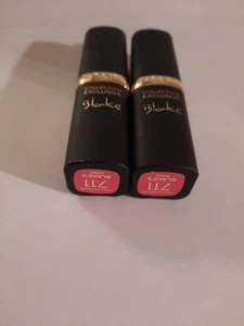 2 L'Oreal Colour Riche Collection Exclusive Lipstick # 711 BLAKES PINK - Picture 1 of 2
