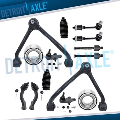 Front Upper Control Arm Wheel Bearing Tierod Sway Bar for 2003-2004 Kia Sorento — 第 1/4 张图片