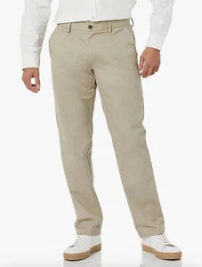 Dockers Men Comfort Knit Trouser Straight Fit Pant - Picture 1 of 4