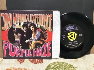 NEW JIMI HENDRIX EXPERIENCE CLASSIC RECORDS PURPLE HAZE /FOXY LADY 45 7" Foxey - Picture 1 of 3