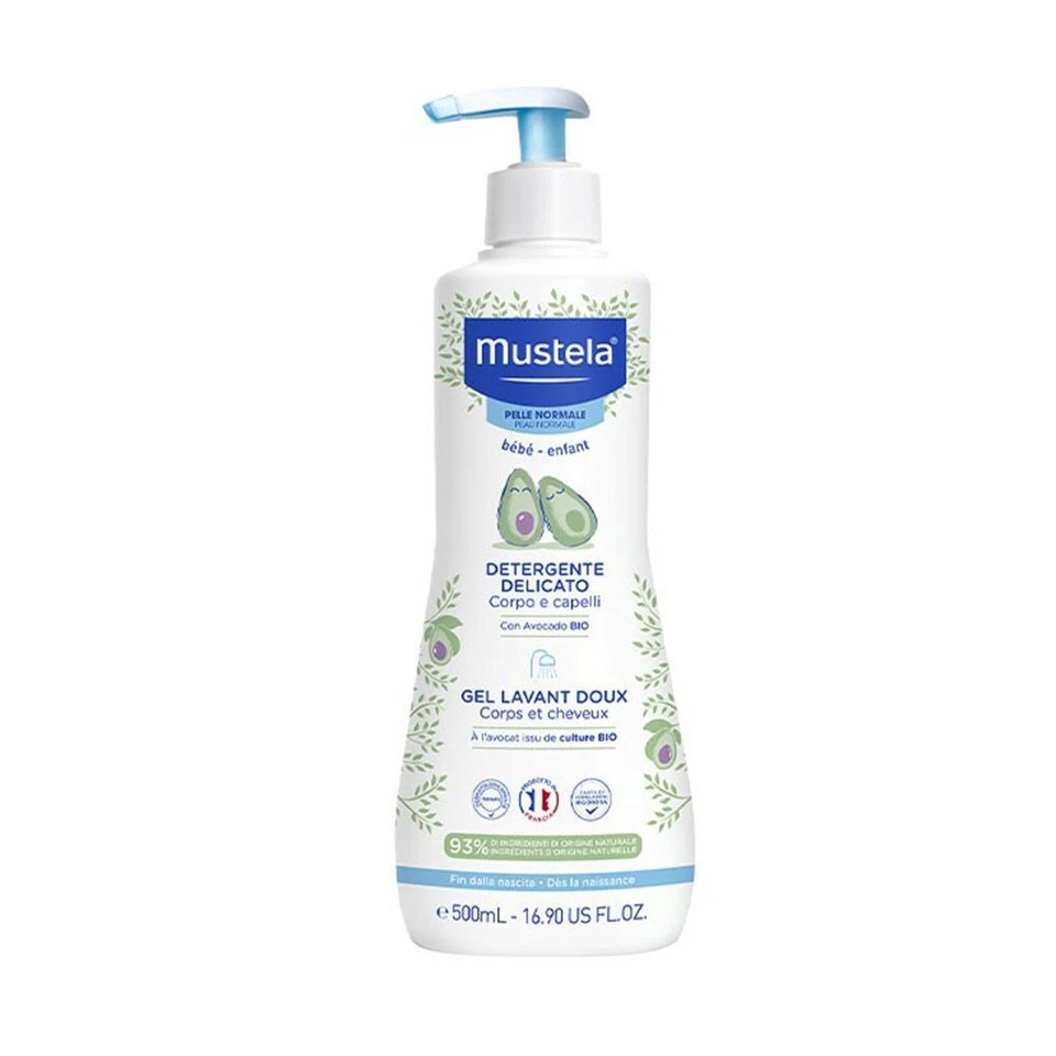 Mustela Detergente Delicato Corpo e Capelli Azione Addolcente e Lenitiva, 500ml - Immagine 1 di 1
