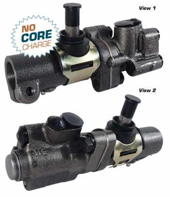 Válvula de control de dirección asistida Corvette 1963-1982 totalmente nueva, sin núcleo Foto 1 de 4