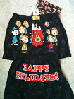 Peanuts Gang Christmas Boxer Shorts w/Gift Bag "Happy Holidays" Men's Large New