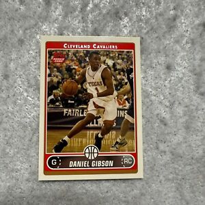 2006-07 Topps NBA Card Daniel Gibson Rookie RC Cleveland Cavaliers Mint #230