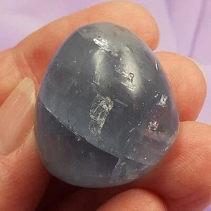 Piedra Celeste Grande Pulida a Mano ""Contacto Ángel"" 31g SN51518 - Imagen 1 de 4