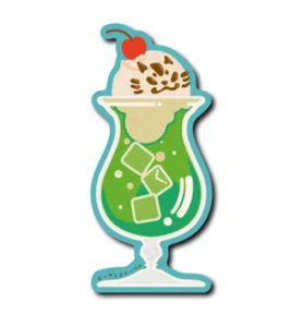 B - ETIQUETA LATERAL Pegatina Oinarisan Melon Soda Japón NUEVO - Imagen 1 de 1