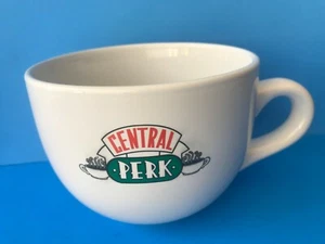 FRIENDS TV Show Sitcom CENTRAL PERK Coffee Shop Logo Cup Mug HUGE 24 OUNCES  - Picture 1 of 4