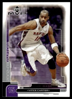 2002-03 Upper Deck MVP Vince Carter Toronto Raptors #170 - Image 1 of 2