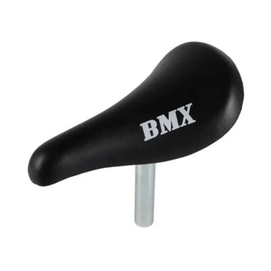 PRO+ BMX KIDS BICYCLE SADDLE WITH POST (22.2M) IN BLACK - Picture 1 of 2