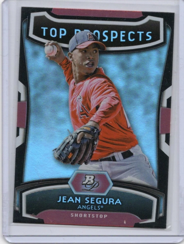2012 Bowman Platinum Top Prospects #TP-JS Jean Segura Angels - Image 1 of 1