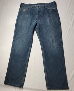 Jeans Carhartt Uomo 40X34 Relaxed Fit Blu Lavaggio Medio Denim - Foto 1 di 20