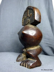 Afrikanische Hartholz schön geschnitzte Idol Figur - Bild 1 von 12