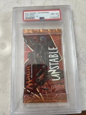 Unstable Booster Pack MTG Magic the Gathering Sealed PSA Graded 8 - Image 1 of 3