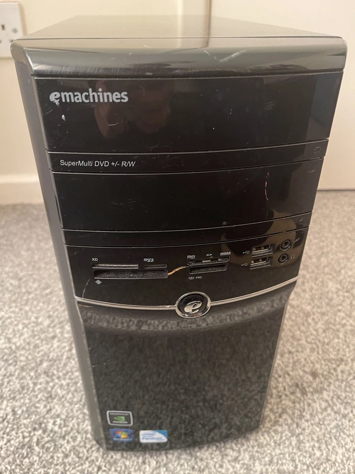 eMachine ET1831 Desktop Computer Intel Pentium Dual Core 4GB Ram - Image 1 of 4