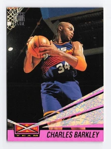 1993-94 Topps Stadium Club Beam Team #5 CHARLES BARKLEY HOF Rare Insert PINK - Bild 1 von 3