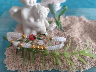 Makramee Armband Handgeknüpft - Bild 1 von 2