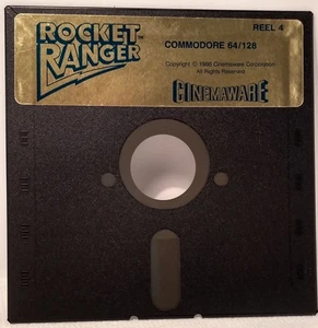 Rocket Ranger - Cinemaware -Commodore 64/128 Game Floppy Disks- DISKS ONLY- 1988 - Photo 1/6