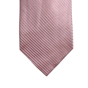 Stafford Signature Krawatte Herren 100 % Seide Repp rosa gerippt Handarbeit 4"x 59" - Bild 1 von 8
