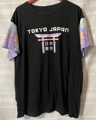 Fresh Laundry Tokyo Japan Black T- Shirt Unisex Sz 2XL  15.00 - Image 1 of 2