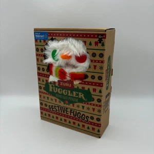 Fuggler festliche Fuggs SCHNEEMANN lustiges hässliches Monster 9 Zoll Sammlerstück Plüschtier - Bild 1 von 2