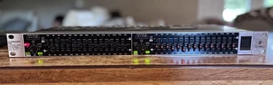 Behringer Ultragraph Pro FBQ1502HD 15-band Stereo Graphic EQ with FBQ Feedback - Picture 1 of 8