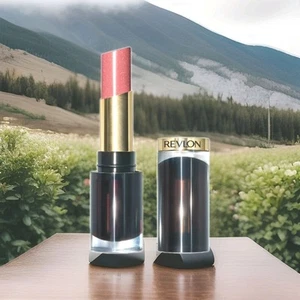 2x Lápiz labial Revlon Super Lustrous Glass Shine #002 Beaming Stroaberry. - Imagen 1 de 2