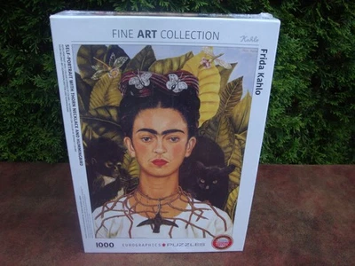 Frida Kahlo Fine Art Collection 1,000 Piece Jigsaw Puzzle by Eurographics NEW - Image 1 of 4