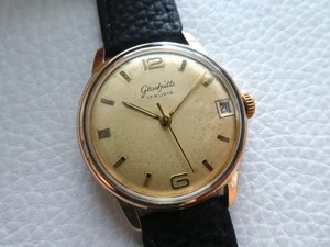 Wow! Elegant Very rare Vintage GLASHUTTE 69.1 Men's dress watch from the 1960's! - Picture 1 of 12