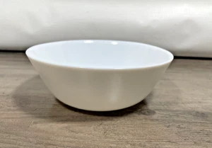 "Cuencos de vidrio de leche blanca maciza postre de sopa de cereales 5,75""" - Imagen 1 de 12