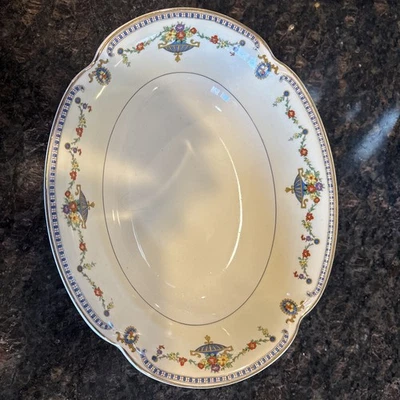 Johnson Bros England Pareek Fine China Oval Serving Dish - Image 1 of 4