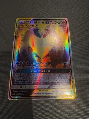 Latias & Latios GX (Alternate Full Art)  #170/181 please see photos for marks - Image 1 of 4