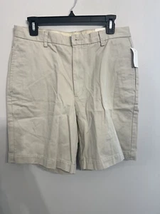 Brooks Brothers Shorts Herren Plain Front Short W33 Beige Chino Neu mit Etikett - Bild 1 von 6
