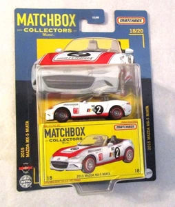 Matchbox Collettore MAZDA MX-5 MIATA ROADSTER ~ #18 / 20 ~ NUOVO CON SCATOLA - Foto 1 di 2