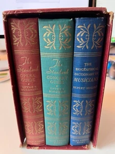 Set of 3 Blue Ribbon Books on Music (1940) - Musicians, Opera, Concerts - Picture 1 of 17