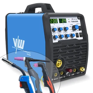 Kombi-Schweißgerät TCM 250 Fülldrahtschweißgerät MIG WIG CUT MMA Welder B WARE - Bild 1 von 11