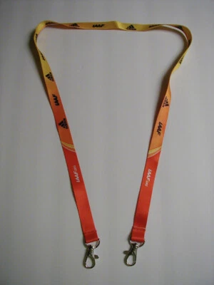 IAAF LANYARD Adidas 2016 Track & Field Portland Oregon rojo/amarillo Foto 1 de 2