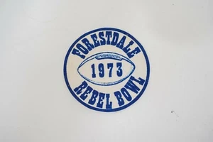 Patch calcio Forestdale Rebel Bowl 1973 - Foto 1 di 2