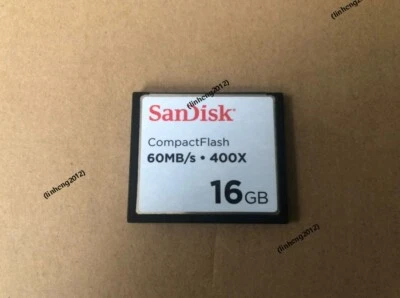 SanDisk  16GB 60M/S  400X CF Memory CARD compact flash card - Image 1 of 2