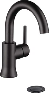 Delta Faucets Trinsic Single Handle Bathroom Faucet 559HA-BL-HST - NEW - Picture 1 of 5