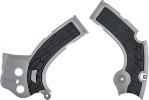 Protectores de cuadro Acerbis X-Grip-Yamaha-WR 250F-17-19-plateado/negro - Imagen 1 de 1