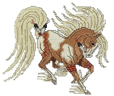 Pegasus Originals Spirit Horse Counted Cross Stitch Kit - Image 1 of 2