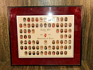 University of Texas 1993-94 Klasse Alpha Phi-Omega Kapitel 17" x 14" gerahmtes Foto - Bild 1 von 6