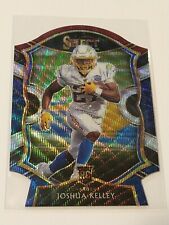 2020 Select Joshua Kelley Rookie RC Concourse Red White Blue Wave Die-Cut Prizm