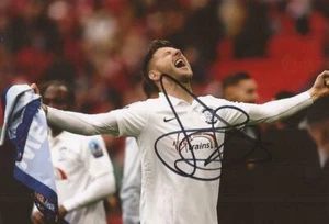 PRESTON* PAUL GALLAGHER SIGNED 6x4 PROMOTION CELEBRATION PHOTO+COA - Picture 1 of 1