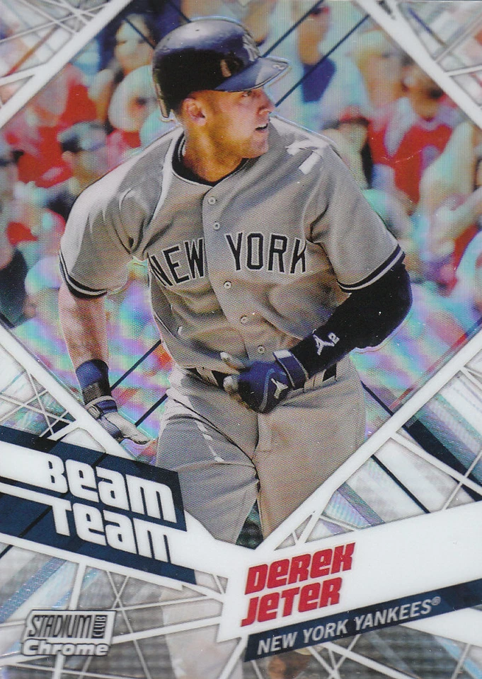 2021 Stadium Club Chrome Baseball "Beam Team" Insert, Parallel and Auto Cards - Image 1 of 1